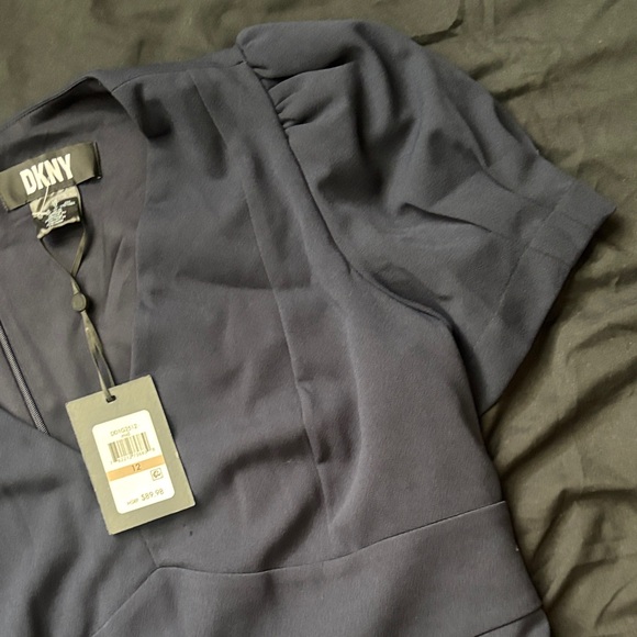 DKNY Navy Mini Dress - Picture 4 of 12
